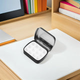 Watercolor Paint Box Tray with Lid Metal Storage Mini Palette 12 Well Conjoined Travel