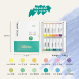 AOOKMIYA 12/18/24 Color Solid Gouache Stick Common Color/Macaron Color Rotating Water-soluble Children's Crayon ARTIST GRADE Art Supplies