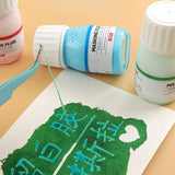 AOOKMIYA 30ml/bottle Watercolor Painting Blank Glue Pigskin Wipe Silicone Pen Blank Masking Fluid Art Student Painting Art Supplies