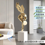 AOOKMIYA Home Decor Abstract Angel Figure Statues Floor Decor Nordic Living Room Large Welcome Sculpture Art Ornaments Housewarming Gifts
