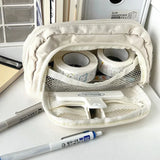 Pochacco Anime Kawaii Pen Bag Cute Cartoon Student Pencil Box Stationery Case Large Capacity Cosmetics Storage Bag Gifts