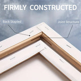 AOOKMIYA 4/6/8pcs Marie's Canvas for Painting  Bulk 20x25cm/8x10in,Blank Rectangular Framed Boards,for Acrylic,Oil,Gouache,Artists,Adults