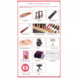 AOOKMIYA 21 String Wooden Guzheng Portable Children's Adult Teaching Solid Guzheng Piano Chinese Traditional Instrument Rare Musical AOOKMIYA.COM