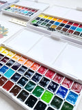 AOOKMIYA M.Graham Artist Watercolor Solid Set 24/36/48 Colors 1ml Portable Palette Beginner Art Student MG Painting Supplies Art Supplies  AOOKMIYA.COM