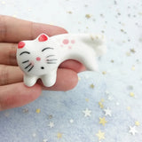 Cute Ceramic Brush Pen Holder Animal/Fruit Pen Stand Display Stand Palette Watercolor Gouache Acrylic Painting Art Supplies