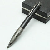 Tat Classique Metal Bussiness Carbon Fiber MB Ballpoint Rollerball Platinum-plated Clip Office Stationery Fountain Pen Gift