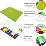 Kuretake Watercolor Paint Set 12/24/36/48 Color, Professional-quality art supplies for artists adult painting, Made in Japan
