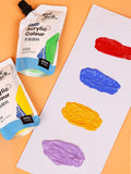Montmarte Acrylic Colour 100ml Supplementary Bag DIY Hand-painted Graffiti Coloring Waterproof Textile T-shirt Acrylic Paint