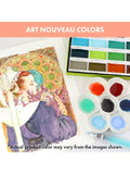 Kuretake Watercolor Paint Set 12/24/36/48 Color, Professional-quality art supplies for artists adult painting, Made in Japan