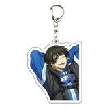 AOOKMIYA ART+ Creative Gifts Blue Lock Isagi Yoichi Acrylic Anime Keychain Bag Charms Pendant Jewelry Cute Creative Key Ring Friends Gift Figure Cartoon