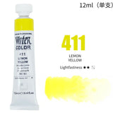AOOKMIYA Korea Shinhan 30 Color Transparent Watercolor Paint 12ml Tube Beginner Entry Watercolor Nail Aquarelas Art Supplies