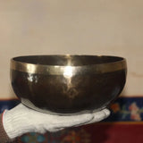 AOOKMIYA Large Brass Tibetan Bowls Alchemy Singing Bowls Handmade Percussion Sound Healing Meditation Spiritual Instruments for Yoga AOOKMIYA.COM
