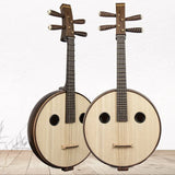 Professional Traditional  Zhongruan Musical Instrument Red Rosewood Black Rosewood Ebony Zhongruan Factory Direct Sales