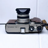 Black Lens Hood with Cover Aluminum Lens Hood for Hasselblad Xpan Fujifilm TX-1