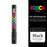 1-Pc Uni Posca Paint Marker Pen Medium PC-5M 29 Colors  Art Supplies Stationery Painting Graffiti Anime Poster  Advertising