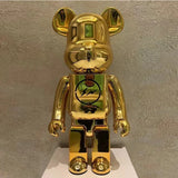 70cm High 1000% Violent Bear Ornaments, Brick Bear Living Room Floor Sculpture, Store Opening New Home Moving Gift