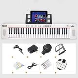 AOOKMIYA Portable Piano Musical Keyboard 61 Keys Professional Adult Electronic Piano Child Beginners Flexible Organ Instruments Equipment AOOKMIYA.COM