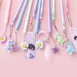 Pen  36pcs cartoon style neutral  cute super cute creative girl heart high value  stationery black water  signature  t