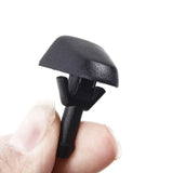 Automobile parts 2pcs car Windshield Washer Nozzles For Volvo S80 C70 XC90 Washer Nozzles 30655605 Black Replacement Parts Exterior Windshield
