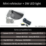 New Universal Flash Diffuser Softbox Speedlight Reflector for Macro Lens Shooting Flash Light Accessories Macro Photography Tool