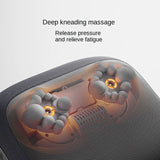 AOOKMIYA NEW Xiaomi Mijia Smart Waist Massager Soothing Massage Waist Support 2 in 1 Cervical Massager Kneading Double-sided Hot Compress