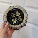 AOOKMIYA ART+ Creative Gifts DIY personalized customization Mahjong large size ashtray Drop glue finished product handmade fortune creative gift bedroom