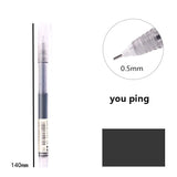 Luxury Quality T16 Colour Ink Fine Nib Gel Pen Business Office Student School Stationery Supplies  New