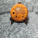 AOOKMIYA Key C Ocarina 8 Hole Pattern Hand Carving Folk Tuning Professional Legend Rare Musical Instruments Wood Ocarina for Children AOOKMIYA.COM