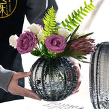 Nordic Modern Cactus Glass Vase Light Luxury Creative High-end Flower Arrangement Home Entrance Simple Decoration Ornaments