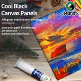 AOOKMIYA 24 Packs 7 x 9Inch Painting Canvas Panels Bulk,Art Blank White Canvas Boards for Acrylic,Gouache,Oil,Painting for Adults,Student