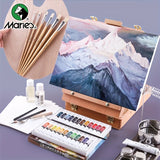 AOOKMIYA Marie's Oil Paint Set,24/18/12 Oil-Based Colors,12ml/0.42oz Tubes for Canvas,Drawing,DIY for Artists,Adult,Student Gifts Ideal
