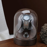 Mechanical Watch Winder Box Automatic Luxury Yarn Winder Transparent Rotating Watch Storage Box Display Cabinet Silent Battery