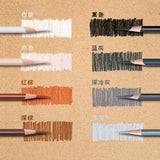 AOOKMIYA Colored Charcoal Pencil 8-color Set Bold Sketch Charcoal Art Student Hand-painted Soft Charcoal Painting Pencil Art Supplies