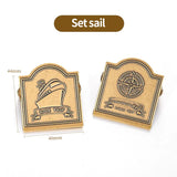 AOOKMIYA POTENTATE Brass Palette Fixing Clip Outing Sketching Paint Box Hand Account Clip Metal Bill Clip Travel Painting Art Supplies