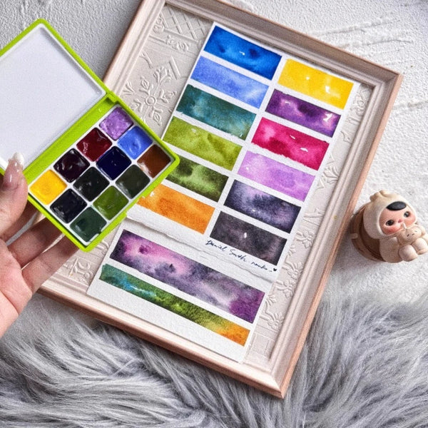 AOOKMIYA Daniel Smith Extra Fine Watercolor Color of Inspiration 12 Colors 0.5ml/1ml Artist Package Acuarela Beginner Painting Supplies  AOOKMIYA.COM