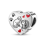 2025 Hot Sale Charms Bead 925 Sterling Silver Pink Butterfly Luminous Firefly Dangle Fit Bangle Bracelet Necklace DIY Jewelry