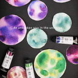 AOOKMIYA 12-Color Martini Master Grade Layered Color Watercolor Paint Set 5ml Tube Precipitated Color Artist Grade Painting Art Supplies