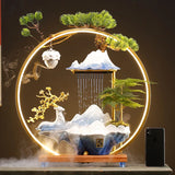 AOOKMIYA ART+ Creative Gifts Chinese water charm decoration creative circulating water home decoration desktop housewarming opening gift box