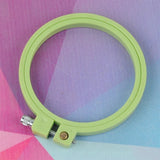 AOOKMIYA 1PC Embroidery Hoops 7-25cm Round Cross Stitch Rack Plastic Embroidery Hoop Frame Rings for DIY Cross Stitch Sewing Craft Tools