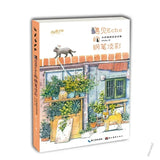 AOOKMIYA Meet Echo's Pen Light Color Watercolor Illustration Technique Book By Echolee Zero Basic Watercolor Tutorial BookLivros