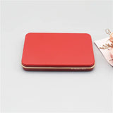 AOOKMIYA Portable Matte Red Magnetic Paint Box Outdoor Sketching Solid Watercolor Palette Blush Eye Shadow Makeup Storage Box  AOOKMIYA.COM