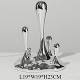 Sculptures Luxury Art Modern Aesthetic Figurines Creative Desk Design Sculpture Gift Nordic Figurines Water Drop Home Decor