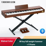 AOOKMIYA 88-key Wooden Musical Electric Organ Heavy Hammer Keyboard Professional Adult Electronic Piano Beginner Flexible Midi Controller AOOKMIYA.COM