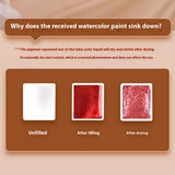 AOOKMIYA 20/36/98 Color Pearlescent Watercolor Paint- Intense Sparkle Light Fastness Metallic Watercolor Paint Set Glitter Solid Pigments  AOOKMIYA.COM