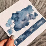 White Night Master Watercolor Pigment 30 Colors 1ml, 2ml Trial Kit New Precipitate Color Solid Watercolor Pigments