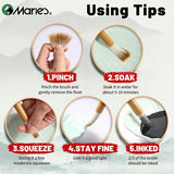 AOOKMIYA Marie's 1pc Chinese  Calligraphy Brush,Jianhao/Wolf Hair/Wool for Painting,Writing,Official Script,Regular Script,Cursive Script