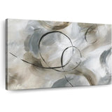 AOOKMIYA Allegro Canvas - 1 Panel Neutral Abstract Art Wall Decor - Printed Neutral Wall Painting Decor -Abstract Canvasy