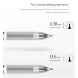 6/8Pcs/Set Gel Pen Black/Red/Blue 0.38/0.5mm Ink Japan Color Pen Office School Ballpoint Pen Japanese Kawaii Stationery