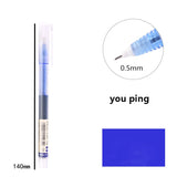 Luxury Quality T16 Colour Ink Fine Nib Gel Pen Business Office Student School Stationery Supplies  New