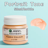 AOOKMIYA Marie's Fabric Paint 1 Bottle,50 ml 22 Colors for Clothes Permanent for Artists,Crafters for Shirts,Shoes,Jeans,Canvas Bags,DIY